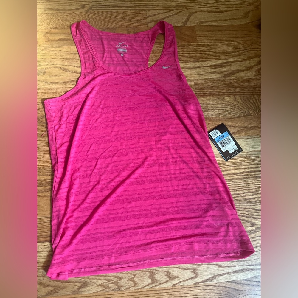 Nike ‘Touch Breeze Stripe’ Dri-Fit Racerback Tank